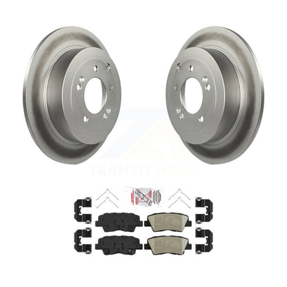 Rotor de frein à disque à revêtement arrière et Kit de plaquettes en céramique pour Hyundai Tucson Kia Sportag