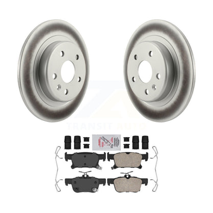 Rotors de frein à disque à revêtement arrière et Kit de plaquettes en céramique pour Buick Envision KGA-10365