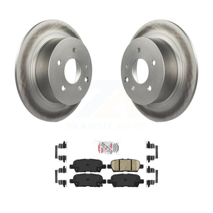 Kit de rotors de frein à disque à revêtement arrière et de plaquettes en céramique pour Nissan Sentra Altima Juk