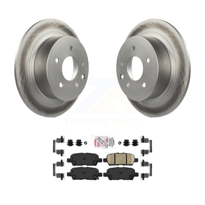 Kit de rotors de frein à disque à revêtement arrière et de plaquettes en céramique pour Nissan Sentra Altima Juk
