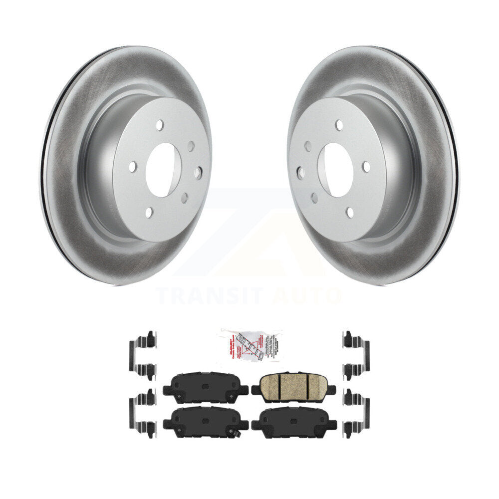 Kit de plaquettes de frein en céramique pour Rotor de frein arrière, pour Nissan Maxima INFINITI QX50 EX35 G2
