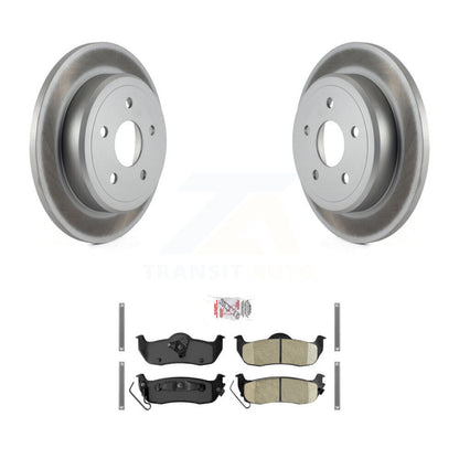 Rotor de frein à disque à revêtement arrière et Kit de plaquettes en céramique pour Jeep Grand Cherokee Commande