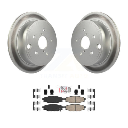 Kit de rotors de frein à disque à revêtement arrière et de plaquettes en céramique pour Subaru WRX KGA-103741