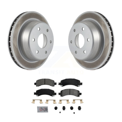 Kit de plaquettes de frein semi-métalliques pour rotors de frein arrière pour Chevrolet GMC Avalanche 1500 X