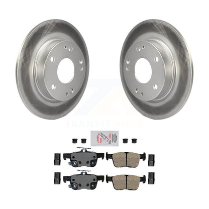 Kit de rotors de frein à disque à revêtement arrière et de plaquettes en céramique pour Honda Civic Insight