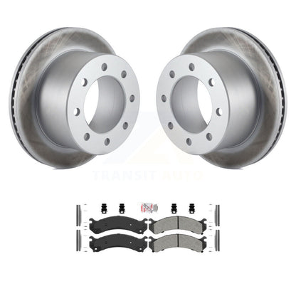 Kit de plaquettes de frein semi-métalliques pour rotors de frein arrière, pour Chevrolet GMC Silverado 3500 H