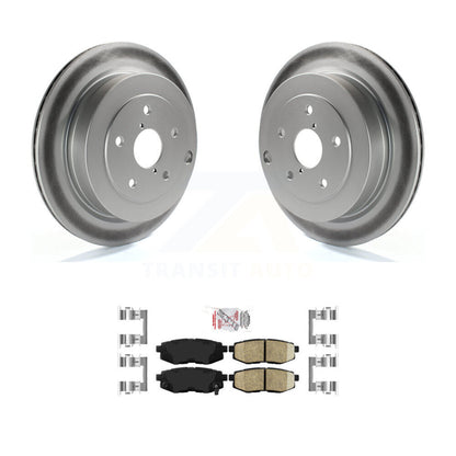 Kit de rotors de frein à disque à revêtement arrière et de plaquettes en céramique pour Subaru Tribeca B9