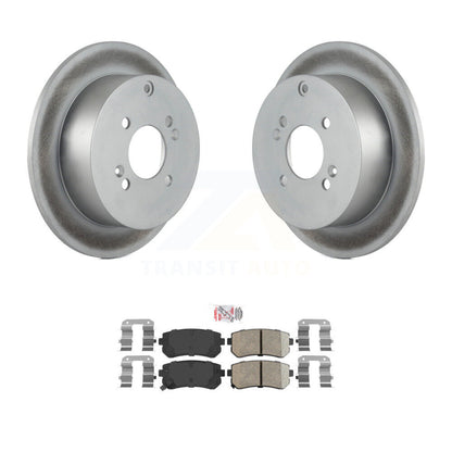 Kit de plaquettes de frein en céramique pour rotors de frein arrière, pour Hyundai Accent Kia Rio5 Ri 2006 – 2010