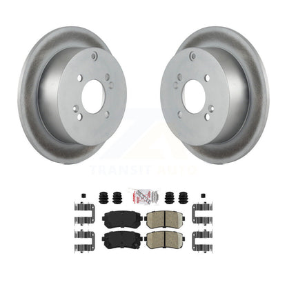 Kit de plaquettes de frein en céramique pour rotors de frein arrière, pour Hyundai Accent Kia Rio5 Ri 2006 – 2010