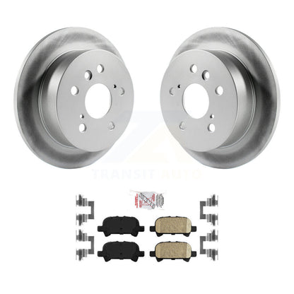 Rotors de frein à disque à revêtement arrière et Kit de plaquettes en céramique pour Toyota Camry Solara Avalo