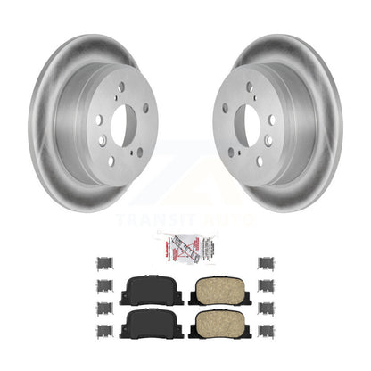 Kit de rotors de frein à disque et de plaquettes en céramique avec revêtement arrière, pour Toyota Camry Lexus ES300
