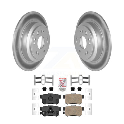 Kit de rotors de frein à disque à revêtement arrière et de plaquettes en céramique pour Honda Accord Crosstour