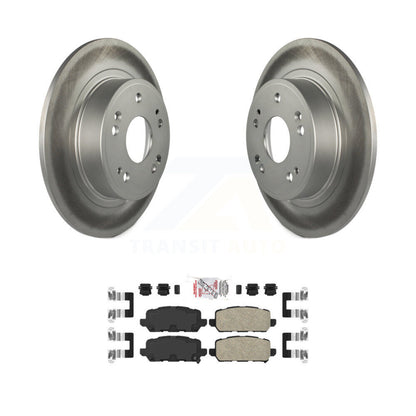 Kit de rotors de frein à disque à revêtement arrière et de plaquettes en céramique pour Honda HR-V 2016 – 2022