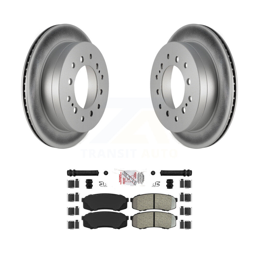 Kit de plaquettes de frein semi-métalliques pour rotors de frein arrière, pour Toyota 4Runner FJ Cruiser Lexu