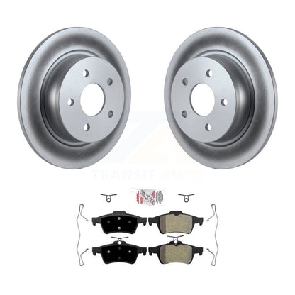 Kit de plaquettes semi-métalliques de Rotor de frein à disque de manteau arrière pour Ford Escape Transit Connect