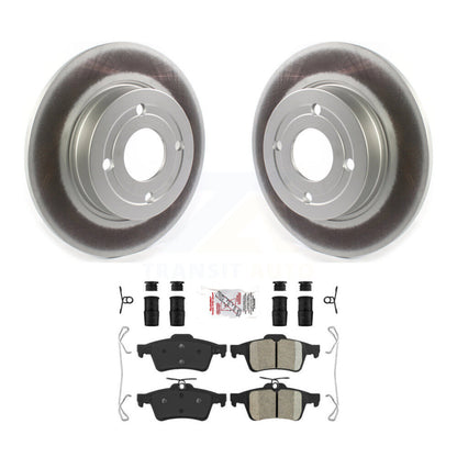 Rotor de frein à disque à revêtement arrière et kit de plaquettes en céramique pour Ford EcoSport FW 2018 – 2021