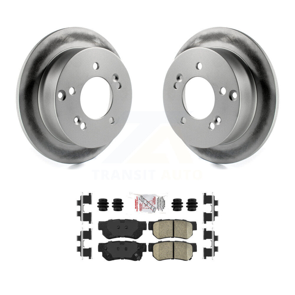 Kit de rotor de frein arrière et de plaquettes en céramique, pour Hyundai Tucson Kia Sportage Sonat