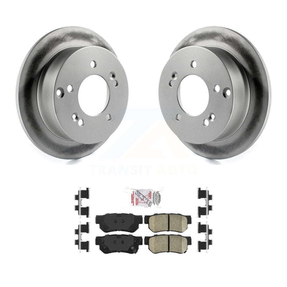 Kit de rotor de frein arrière et de plaquettes en céramique, pour Hyundai Tucson Kia Sportage Sonat