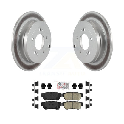 Kit de rotors de frein à disque à revêtement arrière et de plaquettes en céramique pour Hyundai Azera 2006 – 2009
