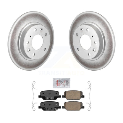 Kit de rotors de frein à disque à revêtement arrière et de plaquettes en céramique pour Mazda 3 CX-30 Sport