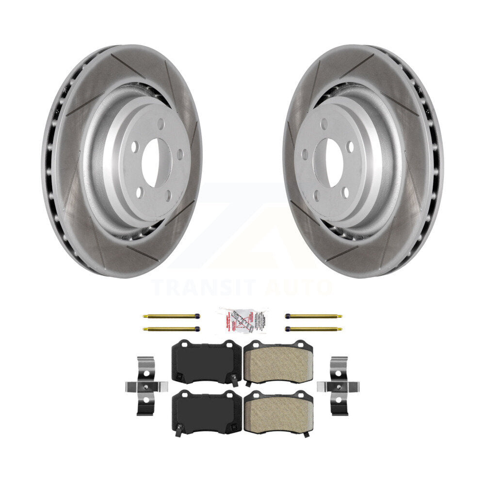 Rotors de frein à disque arrière, Kit de plaquettes semi-métalliques pour Dodge Charger Chrysler 30