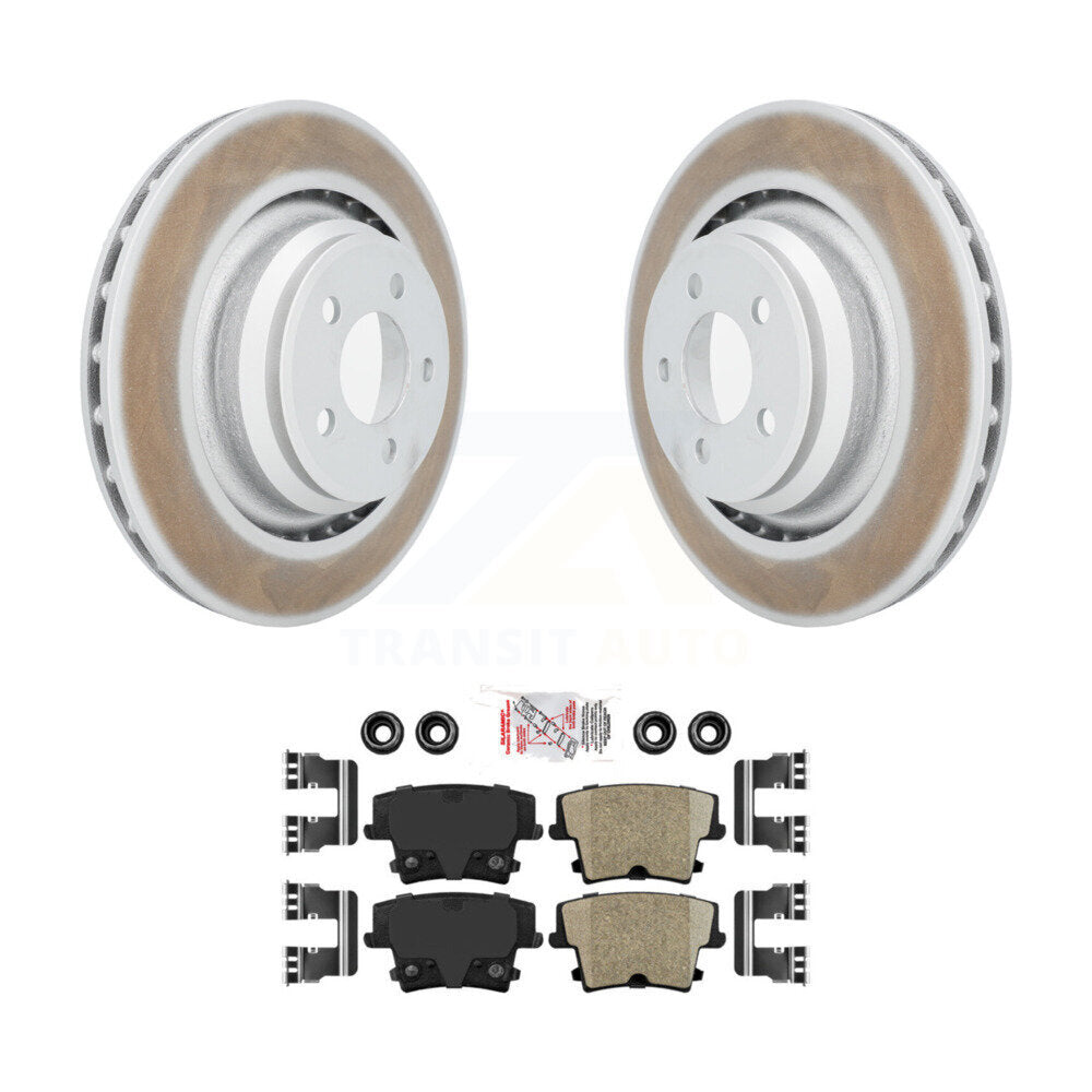 Kit de plaquettes de frein en céramique, Rotors de frein arrière, pour Dodge Charger R T Scat Pack avec 6.4