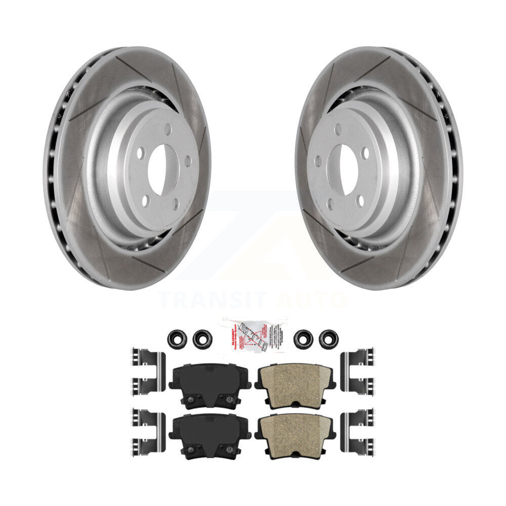 Kit de plaquettes de frein en céramique, Rotors de frein arrière, pour Dodge Charger R T Scat Pack avec 6.4
