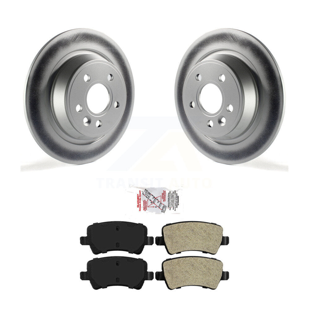 Kit de plaquettes de frein semi-métalliques à revêtement arrière pour Land Rover Range Evoqu 12-15