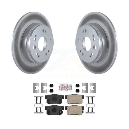 Kit de rotors de frein à disque à revêtement arrière et de plaquettes en céramique pour Honda CR-V 2002-2004