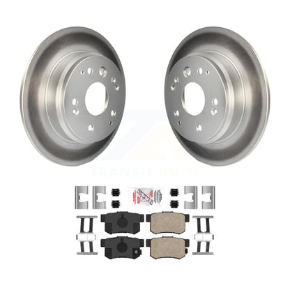 Kit de rotors de frein à disque à revêtement arrière et de plaquettes en céramique pour Acura TL Honda Element