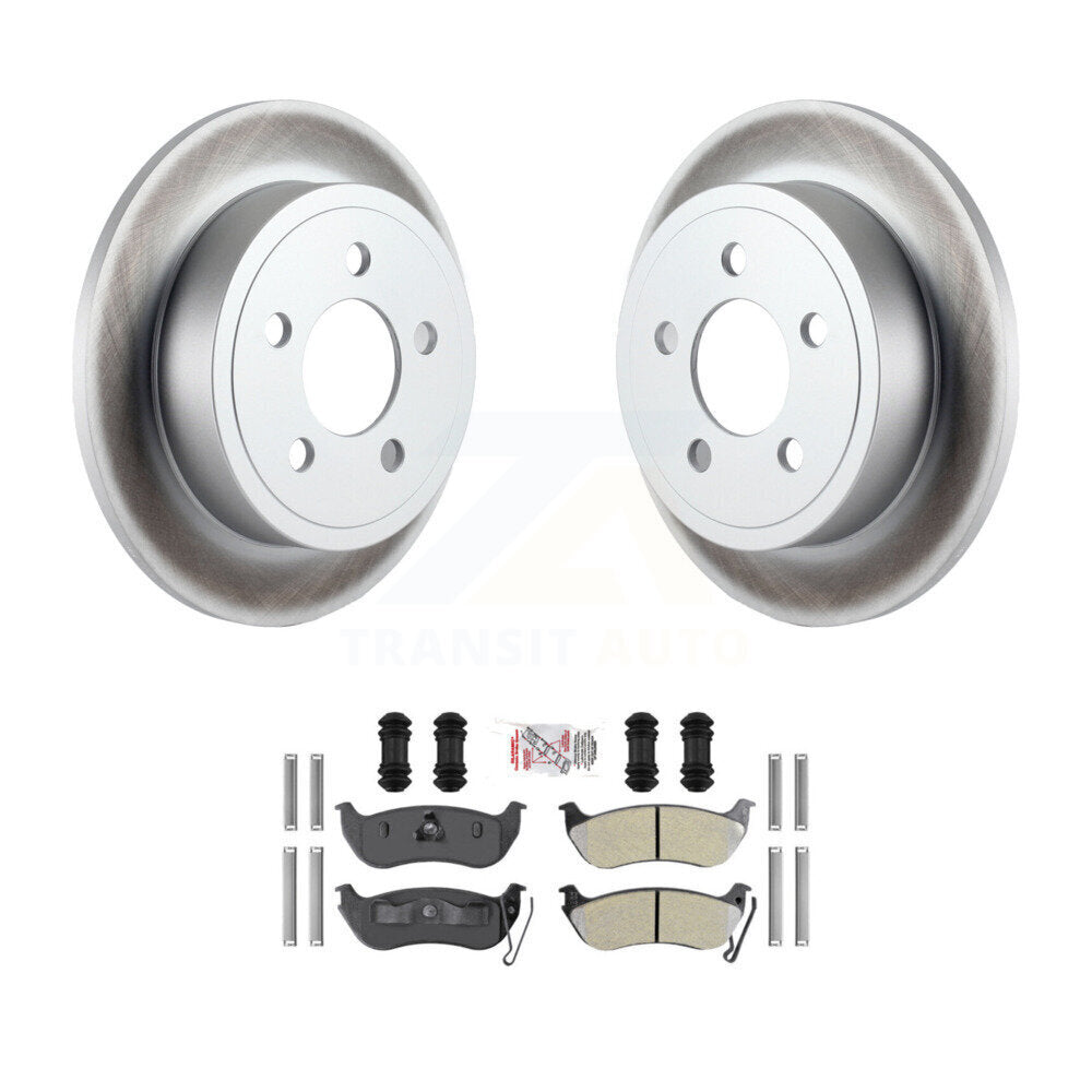 Kit de plaquettes de frein à disque semi-métalliques avec revêtement arrière, pour Jeep Liberty Wrangler T