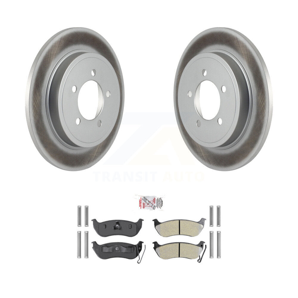 Kit de plaquettes semi-métalliques de Rotor de frein de manteau arrière pour Ford Explorer Sport Trac Mercur
