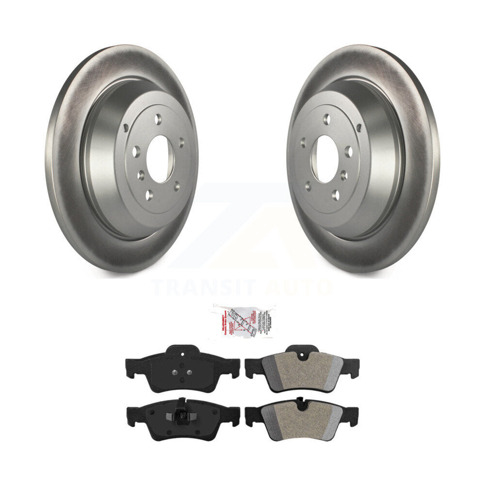 Kit de plaquettes semi-métalliques de Rotor de frein à revêtement arrière, pour Mercedes-Benz ML350 ML320 R35