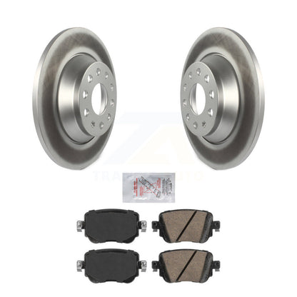 Kit de rotors de frein à disque à revêtement arrière et de plaquettes en céramique pour Audi Q3 Quattr 2016 – 2018