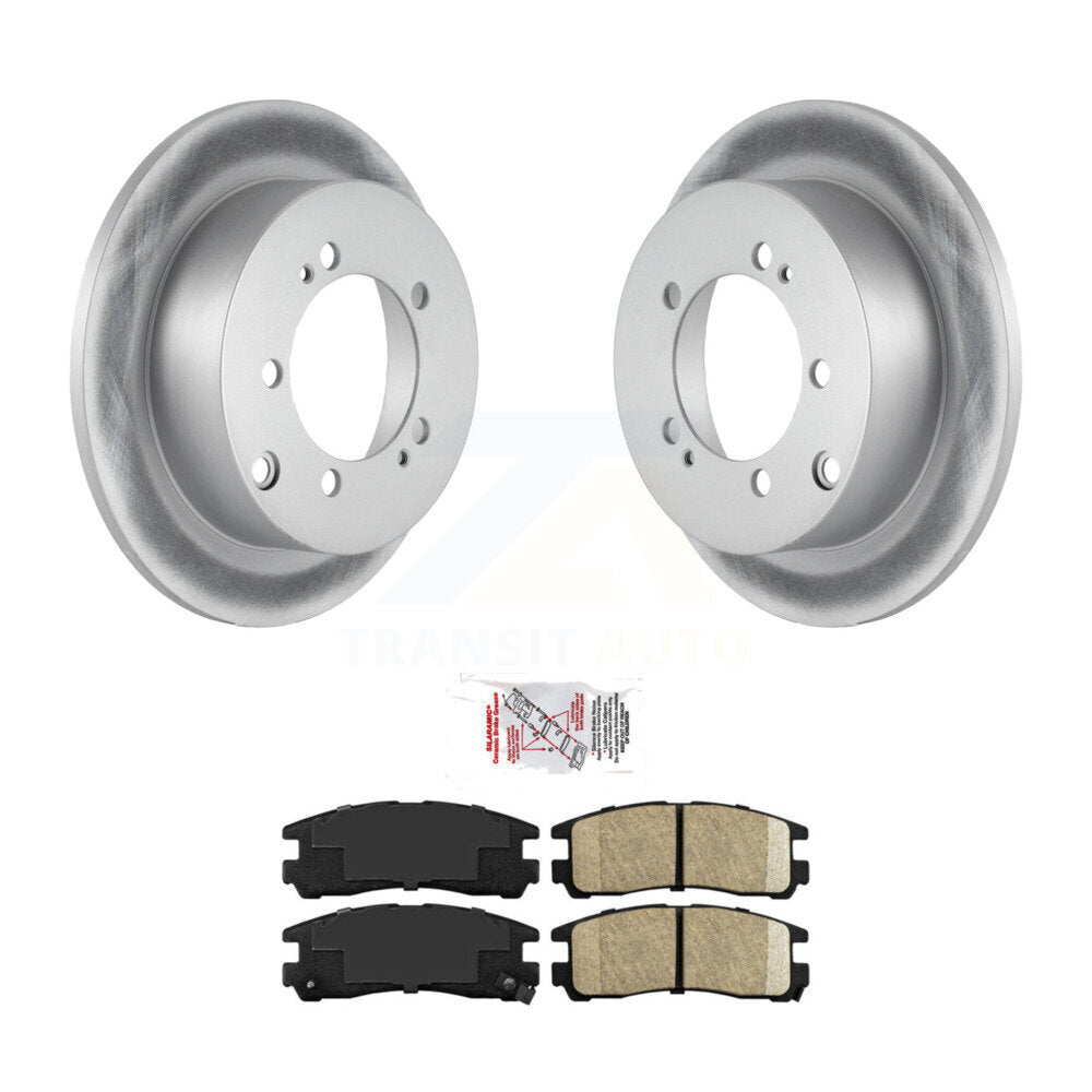 Kit de plaquettes de frein en céramique pour rotors de frein arrière, pour Chrysler Sebring Mitsubishi Eclips