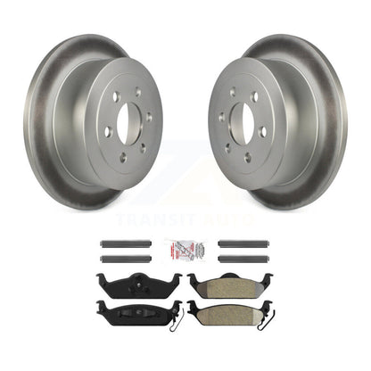 Rotors de frein à disque arrière et kit de plaquettes semi-métalliques pour Dodge Dakot 2003-2004
