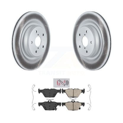 Kit de disques de frein à disque à revêtement arrière et de plaquettes en céramique pour Subaru Ascent 2019 – 2024