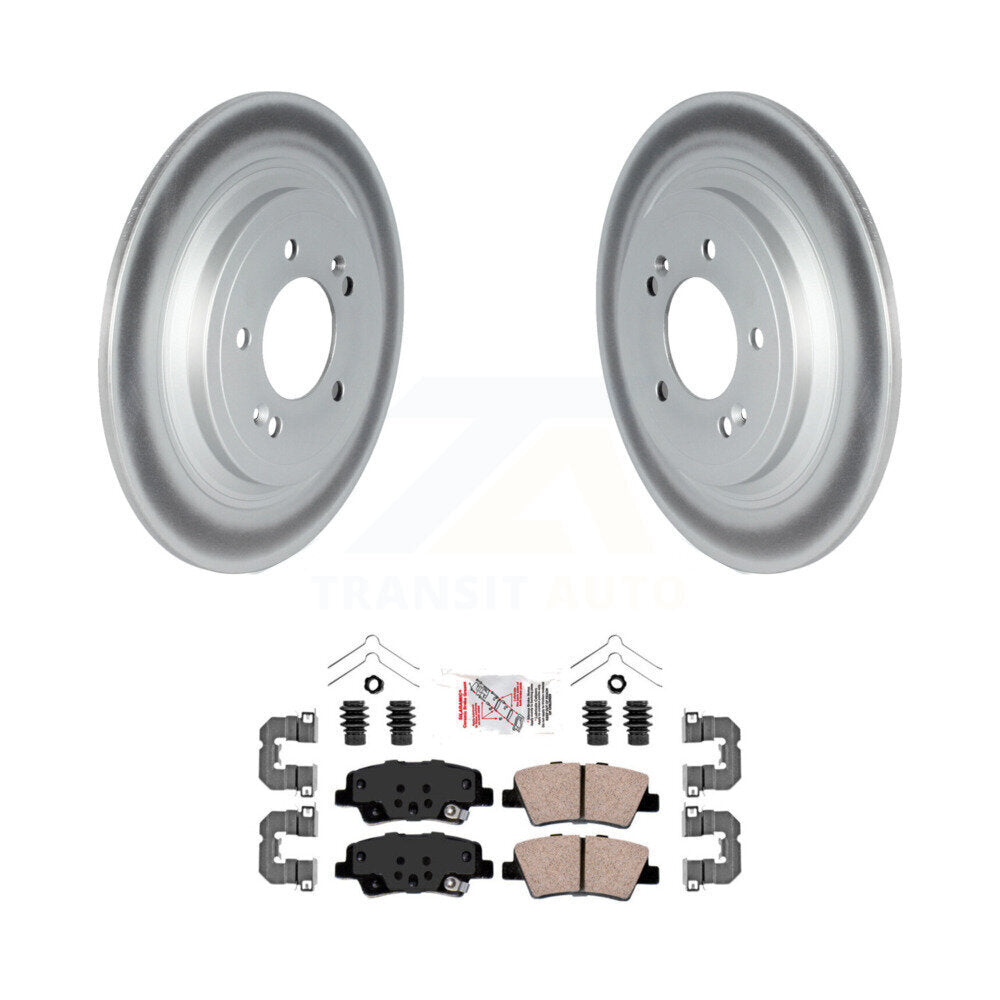 Kit de plaquettes de frein en céramique, Rotors de frein à disque arrière, pour Kia Sportage Hyundai Tucson Nex