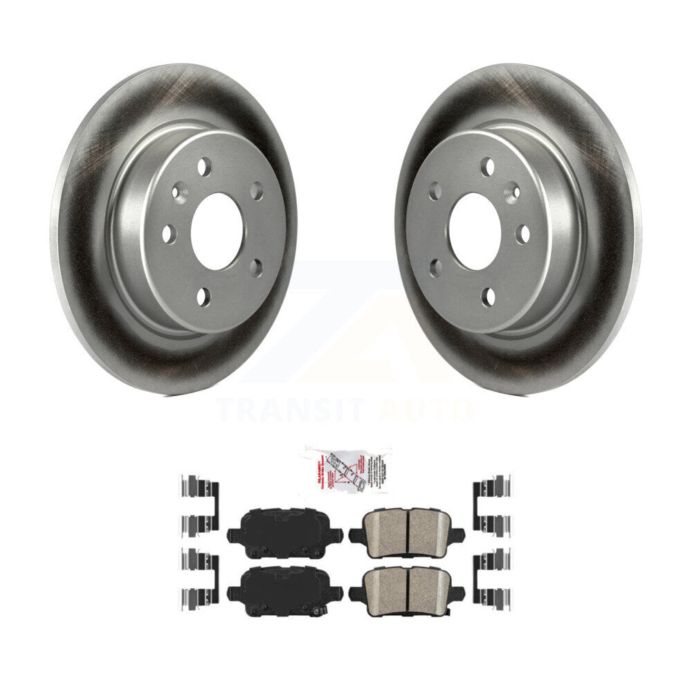 Kit de plaquettes de frein en céramique, Rotors de frein à disque arrière pour Chevrolet Cruze Bolt EV Volt EU