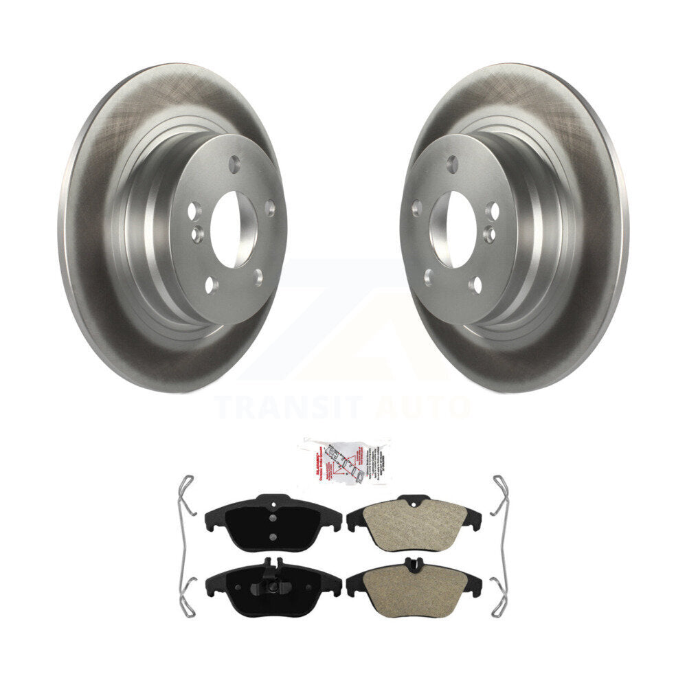 Kit de rotor de frein arrière et de plaquettes semi-métalliques pour Mercedes-Benz C300 C250 C23