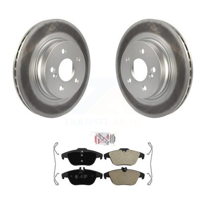 Kit de rotor de frein arrière et de plaquettes semi-métalliques pour Mercedes-Benz C300 C350 E35