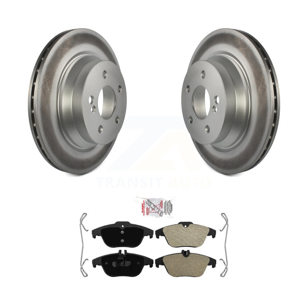 Kit de plaquettes semi-métalliques de Rotor de frein de manteau arrière pour Mercedes-Benz GLK350 GLK250 E35