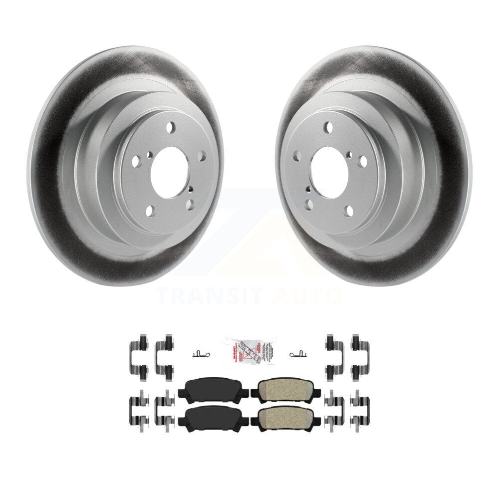 Rotors de frein à disque arrière, Kit de plaquettes semi-métalliques pour Subaru Outback Legacy Baj