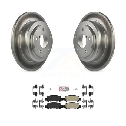 Rotor de frein à disque à revêtement arrière et Kit de plaquettes semi-métalliques pour Subaru Forester Imprez