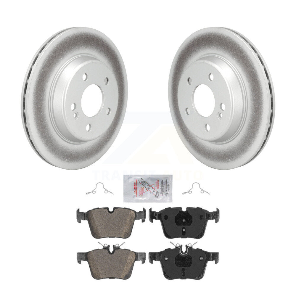 Kit de plaquettes de frein semi-métalliques avec revêtement arrière, pour Mercedes-Benz C300 C400 C350