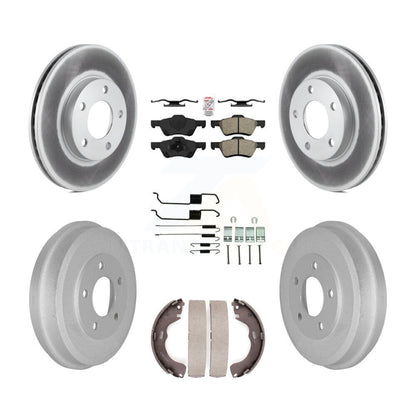 Kit de tambour à revêtement semi-métallique pour Rotor de frein avant et arrière (7 pièces) pour Mercury Marine
