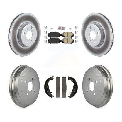 Kit de tambour avec revêtement en céramique, Rotor de frein avant et arrière, pour Toyota Yaris S 2012 – 2013