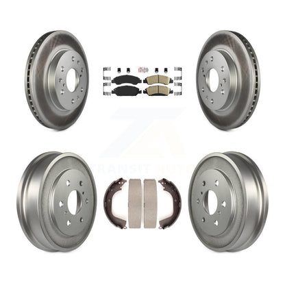 Kit de tambour avec revêtement en céramique, Rotors de frein avant et arrière, pour Chevrolet Silverado 150