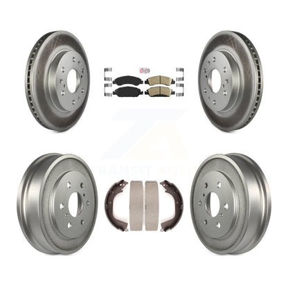 Kit de tambour avec revêtement en céramique, Rotors de frein avant et arrière, pour Chevrolet Silverado 150