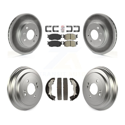 Kit de tambour semi-métallique avec disques de frein avant et arrière, pour Hyundai Accent Ki